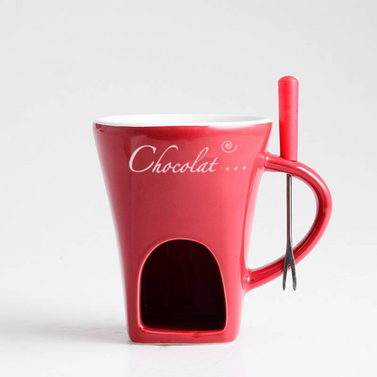 Taza Fondue de Cerámica